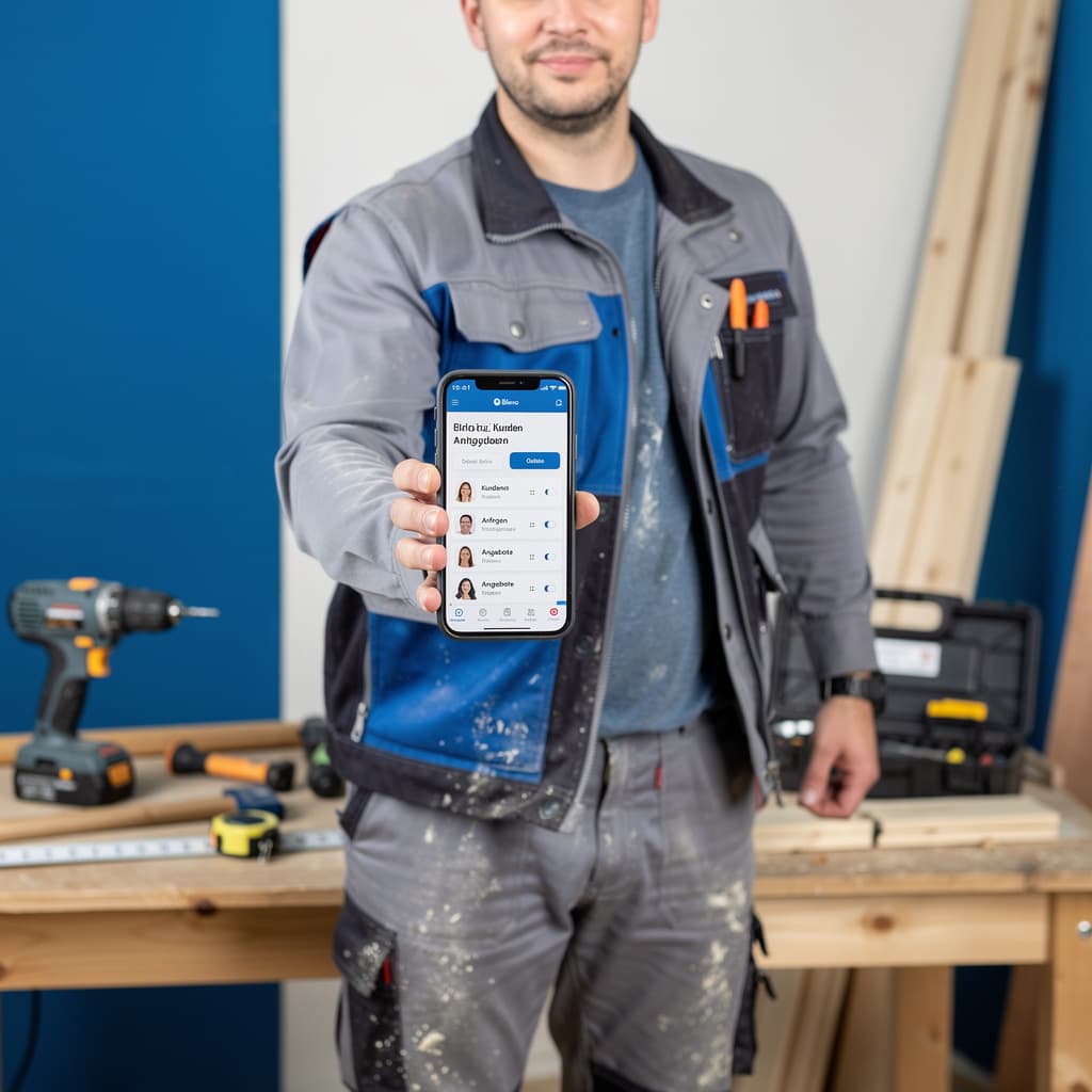 Titelbild: Kundenverwaltung für Handwerksbetriebe: Mehr Aufträge durch besseres Beziehungsmanagement
